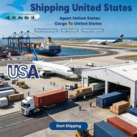 Agente de envío EE. UU. Carga marítima O'Hare Puerto de Nueva York y Nueva Jersey Envío puerta a puerta Express Sea Ddp Envío de carga