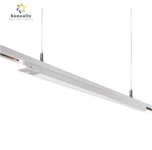 Rail lumineux LED linéaire personnalisable à indice de réflectivité chromatique élevé |   Options 40W/50W, ≥90 CRI pour des couleurs fidèles, directement de l'usine - Product Image 1