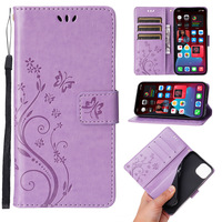 Pour iPhone 16 15 14 13mini X/XS XR Détachable 2 En 1 Portefeuille Porte-Cartes En Cuir Flip Cover Pour Pu Cuir Magnétique Téléphone étui