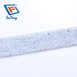 Bellissime Perle Sfaccettate Sciolte di Agata <span class=keywords><strong>Blu</strong></span> Naturale da 2mm, <span class=keywords><strong>Pietra</strong></span> di Agata <span class=keywords><strong>Viola</strong></span> per Accessori di Gioielleria, Vendita all'Ingrosso - Product Image 4