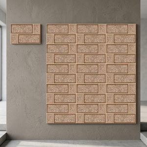 25x37.5 Design d'élévation brillant Aspect extérieur Surface rectifiée mate Carreaux muraux en céramique numérique émaillée 10x15 250x375 Meilleur taux - Product Image 3