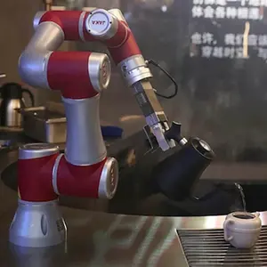 Brazo Robotico वायवीय हाथ 6 अक्ष हाथ रोबोटिक उपकरण रोबोट बारटेंडर
