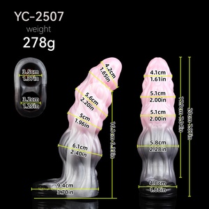 YOCY Funda Extensora de Pene Grande para Hombre, Funda Extensora de Pene Monstruo con Anillo para Pene, Dildo con Nudo Grande, Juguetes Sexuales para Adultos, Funda para Hombres - Product Image 2