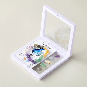 Pulsera de Piedras de Cristal Natural con Signos del Zodíaco, Hecha a Mano, con Cuentas de Cristal Curativas, Brazalete de Astrología y Horóscopo, Regalo de Joyería - Product Image 6