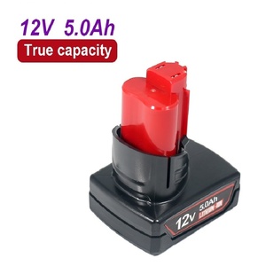 Batterie au lithium 12V 4.0Ah 5.0Ah 6.0Ah rechargeable, remplacement pour les outils et chargeurs sans fil <span class=keywords><strong>Milwaukee</strong></span> <span class=keywords><strong>M12</strong></span> - Product Image 2