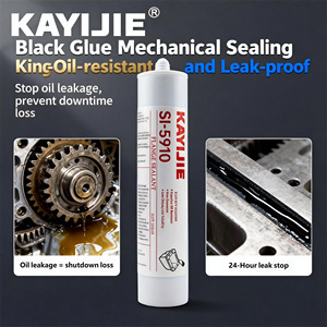 KAYIJIE SI-598/207/5910/5900/5699 Industrial Grade Aluminum Handle Caulking Gun with Manual Cartridge Manual Tools for Silicone - Product Image 2