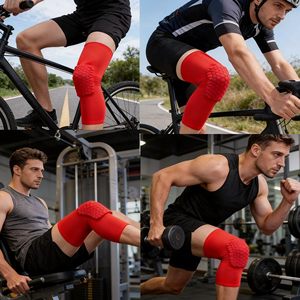 Rodilleras de Soporte para Senderismo, Baloncesto, Fútbol - Neopreno Transpirable, Compresión, Protección Deportiva Personalizada para Fitness - Product Image 6