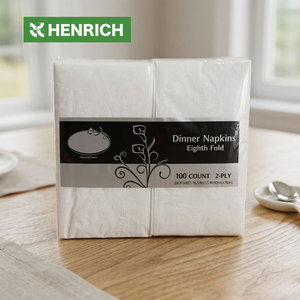 Tovaglioli di <span class=keywords><strong>Carta</strong></span> Sostenibili per Catering, in Fibra Riciclata, Ecologici, Monouso, Vendita all'Ingrosso, Nuovi Arrivi - Product Image 1