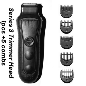 Garniture de tondeuse à <span class=keywords><strong>barbe</strong></span> pour <span class=keywords><strong>Braun</strong></span> Series 3 BT32 - Kit de toilettage professionnel 9-en-1 avec peigne limiteur de longueur précis et lame de <span class=keywords><strong>rasoir</strong></span> - Product Image 2