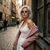 Sitier pour Lunettes de Soleil Unisexe Sans Monture Classiques Rétro de Luxe de Haute Qualité et Élégantes, Personnalisables ODM OEM