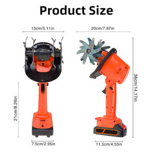 Leggero elettrico Rototiller coltivatore per giardinaggio giardino motozappa per un facile utilizzo - Product Image 2