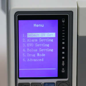 IV流体注射器制御ポンプ病院用ポータブルLED LCD医療輸液ポンプ - Product Image 2