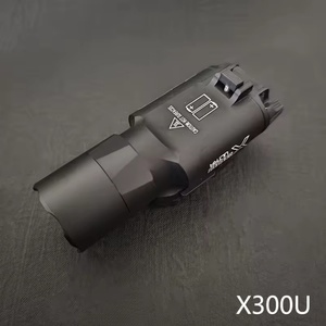 Lampe torche tactique SF X300U Ultra 500 lumens en alliage d'aluminium blanc avec interrupteur à pression, garantie de 2 ans pour la sécurité en extérieur - Product Image 3