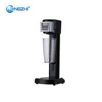 Machine à milkshake et à crème glacée de qualité commerciale HENGZHI, en acier inoxydable, capacité de 1,5 L, commande automatique pour les commerces