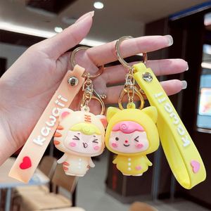 Llaveros de goma personalizados de alta calidad, llavero de silicona promoción 3D llavero de goma suave de Pvc/ - Product Image 4