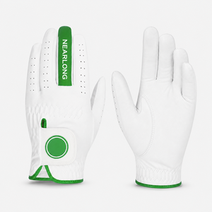Guantes de Golf de Alta Calidad <span class=keywords><strong>para</strong></span> <span class=keywords><strong>Mano</strong></span> Izquierda, Guantes de Golf Cabretta Hechos a Medida, Logotipo Personalizado, Venta al por Mayor, Guantes de Golf Elegantes - Product Image 1