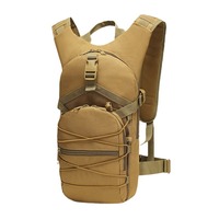 Petit sac à dos tactique de mode pour l'extérieur, motif lettres, en tissu Oxford imperméable, polyester, fermeture éclair, 21L, portable, en stock