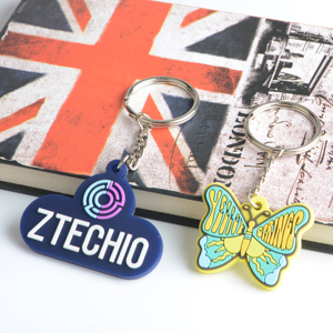 Custom 2d/3d Soft <strong>Rubber</strong> Key Chain Silicone <strong>Keyring</strong> Plastic Pvc Key Holder Chain Personal logo Fashion Keychains - Product Image 6