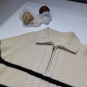 <span class=keywords><strong>Prix</strong></span> compétitif, bonne qualité, <span class=keywords><strong>pull</strong></span> en tricot pour femmes à col rabattu à manches longues pour l'hiver - Product Image 4