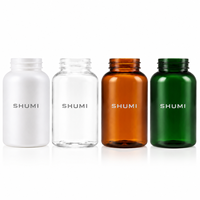 Bouteille en PLA biodégradable de 500 ml et 1 L à large ouverture, de qualité alimentaire, avec bouchon à vis, conteneur écologique pour boissons, pilules et emballages – Vente en gros
