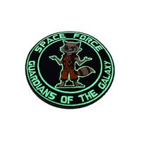 Patch brodé GUARDIANS OF THE GALAXY qui brille dans le noir, personnalisé, machines à broder du Guangdong, forme cœur et fleur pour chapeaux