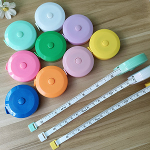 Ruban promotionnel en gros, fantaisie, pas cher, portable, mini, télescopique, double face, flexible, en plastique ABS, 1,5 m - Product Image 3