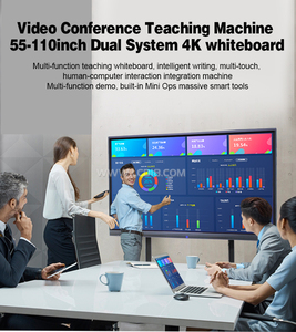 <span class=keywords><strong>Tableau</strong></span> blanc interactif 55"65"75"86" avec projecteur, tout-en-un, écran tactile, <span class=keywords><strong>tableau</strong></span> intelligent interactif, caméra intégrée - Product Image 6