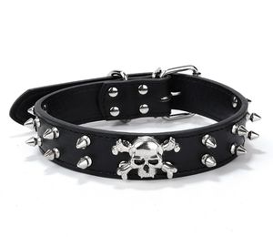 <span class=keywords><strong>Collar</strong></span> de patrón sólido para caminar para perros ecológico de PU de doble capa con remache antimordedura y cierre de hebilla para perros - Product Image 3