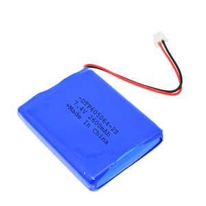 Más de 1000 modelos, 700 en stock, contáctenos. Control de calidad estricto. Paquete de baterías de litio de 7.4V 605064-2S 2600mah, polímero con múltiples certificaciones, OEM. - Product Image 2