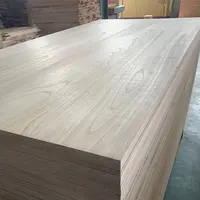 Fábrica de boa qualidade diretamente madeira sólida placa paulownia madeira m3