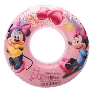 Minnie Mouse <b>Inflatable</b> Swimming Ring 60cm With Handles For Kids <b>Pool</b> <b>Float</b> - Product Image 1