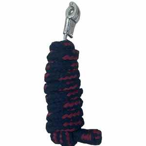 Strong Durable Horse Lead Rope Soft Grip <b>Nylon</b> Braid Heavy Duty Snap <b>Hook</b> Ideal for Riding Training Handling - Product Image 3