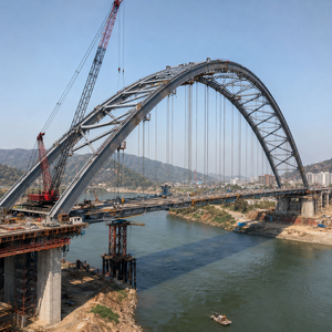 Puente de Viga Compuesta de Acero y Hormigón, Viga de Acero Prefabricada con Cubierta de Hormigón <span class=keywords><strong>para</strong></span> la Construcción de Pasos Elevados en <span class=keywords><strong>Carreteras</strong></span> - Product Image 3