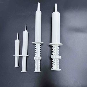 일회용 플라스틱 PE 8ml 10ml 13ml 15ml 20ml 30ml 60ml 동물용 수의 주사기 - Product Image 3