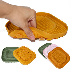 Almohadilla para mascotas para aliviar la ansiedad al por mayor, alfombrilla de silicona para lamer perros, alfombrilla de silicona para lamer perros con ventosa - Product Image 3