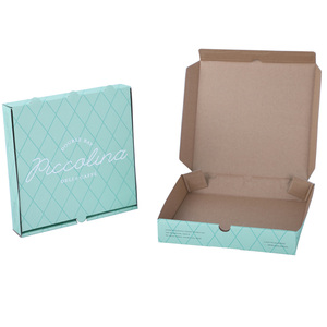 Cardboard Pizza Boxes 40X40 Rectangle Compostable <strong>Frozen</strong> Circle Kraft Paper Pizza <strong>Box</strong> - Product Image 3