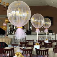 Décoration de fête d'anniversaire support de ballons Table de mariage porte-ballons colonne ballon bâton Globos accessoires de décoration de la maison
