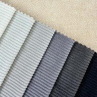 Tissu en velours flanelle super doux 200 GSM, tissu d'ameublement 100% polyester, tissu peluche tricoté pour canapé avec revêtement imperméable pour lit d'animal de compagnie