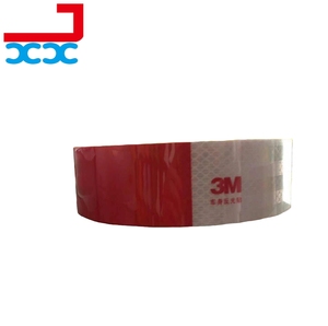 Reflective High Visibility Yellow/Red Warning Tape Trailer <strong>Bus</strong> Rear Reflector <strong>Sticker</strong> - Product Image 5