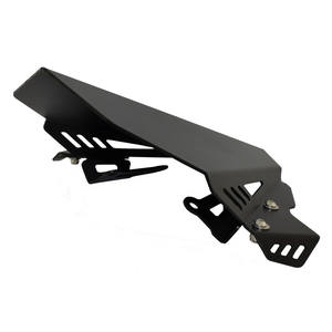 <span class=keywords><strong>Pare</strong></span>-brise pour Yamaha FZ09 MT09 2017-2020 <span class=keywords><strong>Pare</strong></span>-brise en aluminium Déflecteur de flux d'air Viser Visor en verre - Product Image 4