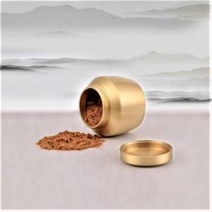 Бронзовая урна для золы, кремация, мини-памятник, латунный памятный держатель, подарок для людей, домашних животных, погребальный гроб, пепельница, медный шкатулка - Product Image 3