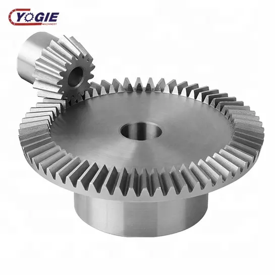 Oem Hoge Kwaliteit Kegel Crusher Onderdelen Twee Stukken Bevel Gear Set