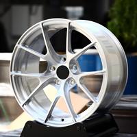 عجلات سبيكة فضية VS-5RS مقاس 15-22 بوصة 5x112 5x120 لسيارات BMW G20 G80 G82 F87 M2 M3 M4 M5 وأودي S3 وهوندا سيفيك Si أبيكس