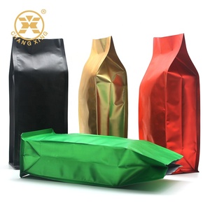 Sachets en aluminium pour emballage de graines alimentaires, imprimés en couleur, avec fermeture éclair, à fond plat, thermoscellables - Product Image 3