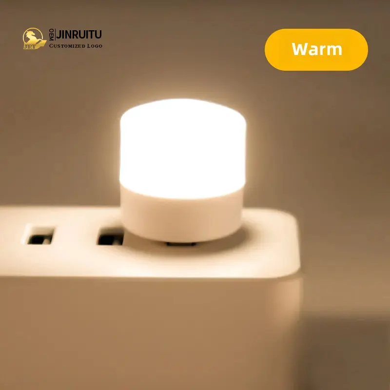 Fabrik preis Benutzer definierte LED-Lampe Geschenk Tisch lampe Nachtlicht USB geladen LED-Licht Mini USB LED-Lampe