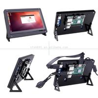 Pantalla de 7 Pulgadas 1024x600 para Raspberry Pi 4B/3B, Pantalla Táctil Windows, Mini Monitor HD MI de 7 Pulgadas con Pantalla Táctil Capacitiva