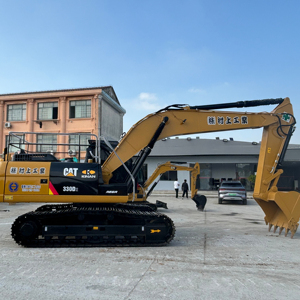 Alta calidad para excavadora sobre orugas 330D usada en excelentes condiciones 30 toneladas 1,8 m Capacidad de cubo bomba hidráulica de motor diésel buena - Product Image 1