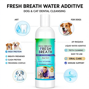 OEM <strong>Fish</strong> <strong>Oil</strong> Water Mouthwash <strong>for</strong> Cats <strong>Dogs</strong> Dental Cleansing Immune Support High-Protein Breath Freshener Teeth Cleaning - Product Image 2