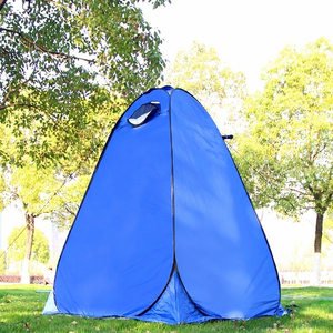 Tente de Douche et Toilettes Extérieure Portable Quatre Saisons, Ouverture Automatique Rapide, 1-2 Personnes, Imperméable, Intimité pour Camping et Pêche - Product Image 1