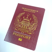 Impression personnalisée de livrets de passeport avec informations personnelles